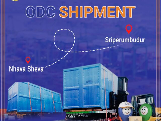 Over-dimensional cargo from Nhava Sheva to Sriperumbudur