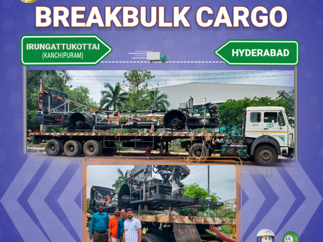 WTS team successfully handled Break bulk cargo