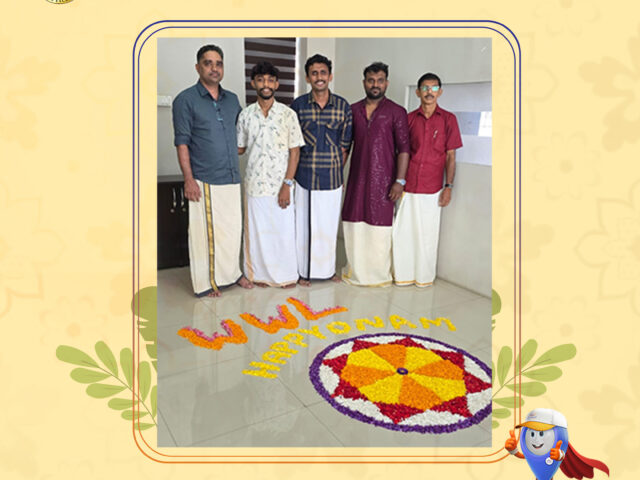 WWL Team Celebrates Onam
